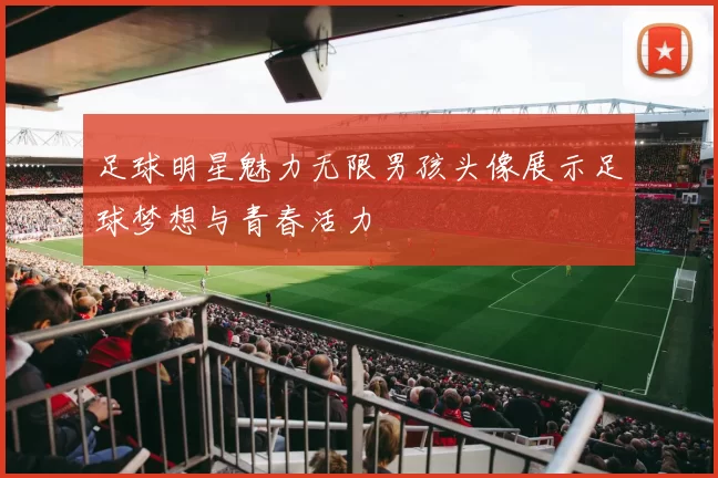 足球明星魅力无限男孩头像展示足球梦想与青春活力
